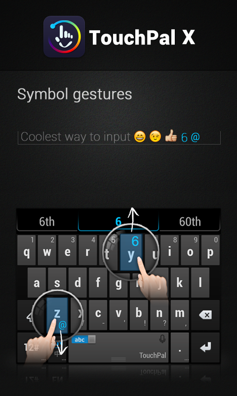 English (US) TouchPal Keyboard截图4