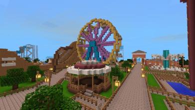 MiniCraft: 3D Theme Park Crafting Games截图1