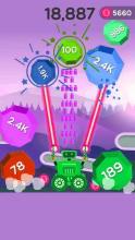 Ball Fire Blast: jump Brick Tiles截图2