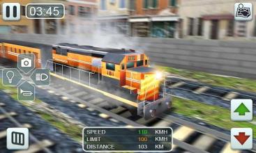 Train Driving Simulator - Crossing Railroad Game截图2