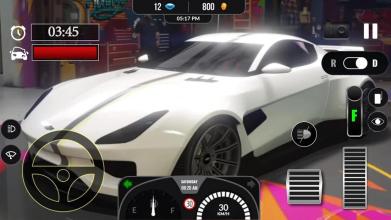 Car Traffic Aston Martin DB9 Racer Simulator截图2