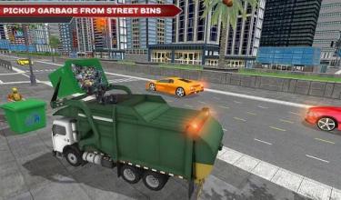 Garbage Dump Truck Driving Simulator 2018截图1