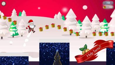 Santa Claus Runner - Christmas Gift Game截图1