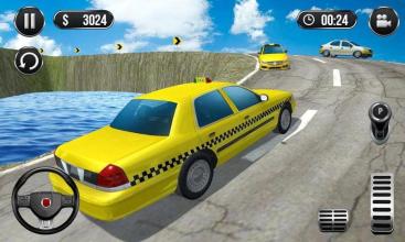 Taxi Simulator - Hill Climb New Game截图2