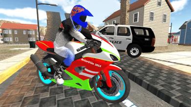 Crazy Motorcycle Police Chase截图1