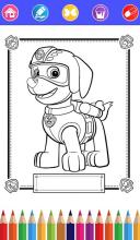 Coloring Book for Puppy patrol截图1