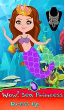 Mermaid Salon Girl - Ocean Care截图2