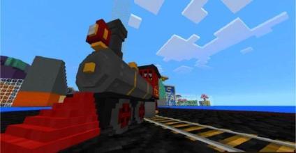 Train and Locomotive Mod for MCPE截图1