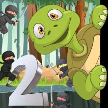 Turtle Jump vs Ninja Warrior 2截图2