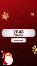 2048 Puzzle : Happy Christmas (New Year Game)截图1