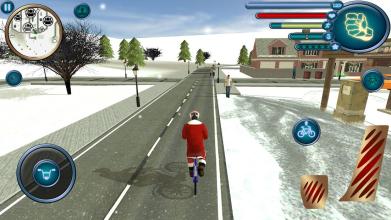 Christmas Santa Claus Rope Hero Simulator 2019截图1