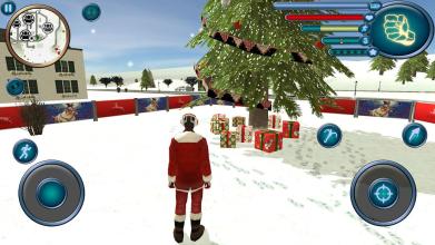 Christmas Santa Claus Rope Hero Simulator 2019截图2