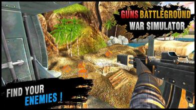 Guns Battleground warsimulator : Weapons Free Game截图2