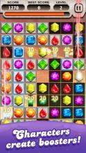 Jewels Star Crush - offline puzzle game截图1