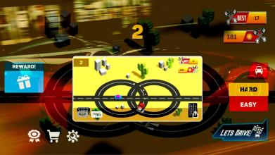 Circle Crush Dashing Car Race截图2