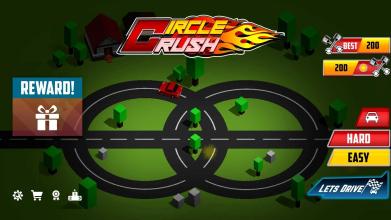 Circle Crush Dashing Car Race截图3