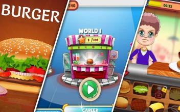 Burger Cooking Game : Burger Food Maker Shop 2019截图1