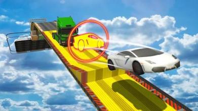 Mega Ramp Transform Racing: Transformer Games截图2