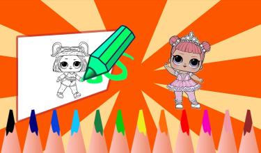 Lol Surprise - Coloring Book For Dolls截图2