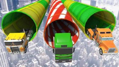 Mega Ramp Transform Racing: Transformer Games截图5