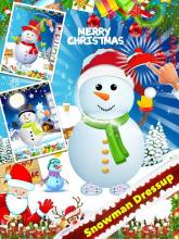 Santa And Snowman Dressup And Decoration截图1