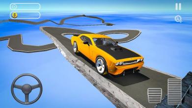 Impossible Tracks - Crazy Car Driving Simulator截图3