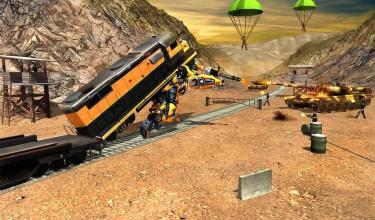 Futuristic Train Real Robot Transformation Game截图4