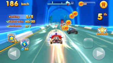 Super ladybug Karting: Kart Racing Roadway截图2