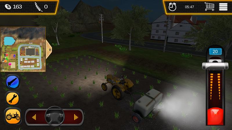 农业拖拉机模拟器截图1