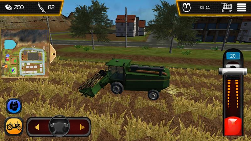农业拖拉机模拟器截图2