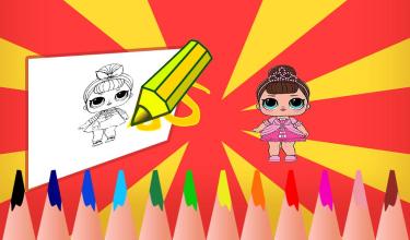 Lol Surprise - Coloring Book For Dolls截图1