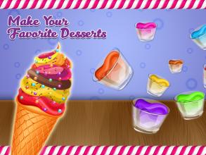 Sweet dessert maker - Ice cream and cupcake maker截图1