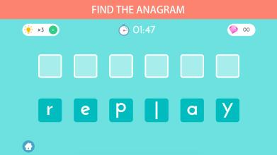 Anagrams - Free Anagrams world game截图5