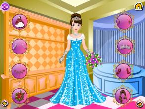 Princess wedding girls games截图3