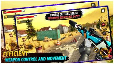 Combat Critical Strike : Modern Warfare Duty截图1