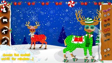 Reindeer Salon Christmas Fun - Animal Rescue截图2