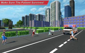 Ambulance Rescue Simulator 16截图1