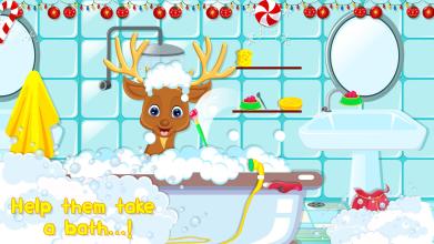 Reindeer Salon Christmas Fun - Animal Rescue截图3