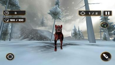 Sniper zombie games Dogs - Wild Hunter Game截图2