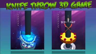 Knife Throw 3D Game & Knife Hit截图1