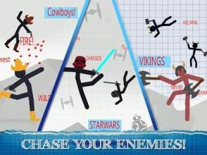 Stickman Fight Warriors Games截图3