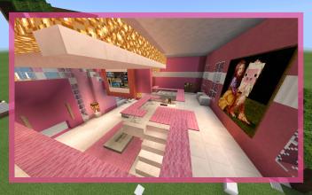 Pink DollHouse map - pink world截图1