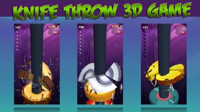 Knife Throw 3D Game & Knife Hit截图3