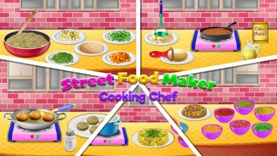 Street Food Maker Cooking Chef截图3