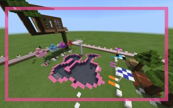 Pink DollHouse map - pink world截图2