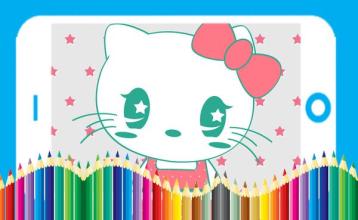 Coloring Kitty截图1