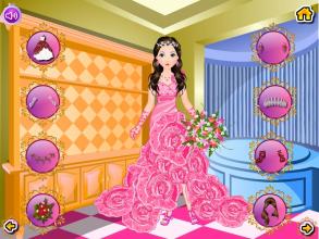 Princess wedding girls games截图2