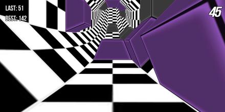 3D Tunnel Hypnotize Game - Infinite Rush Game Free截图2