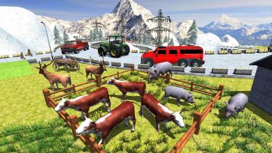 Animal Safari 6X6 Transport Truck Driving截图3