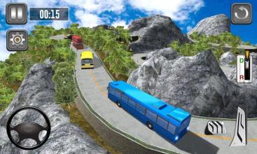 Bus Simulator Multilevel - Hill Station Game截图2